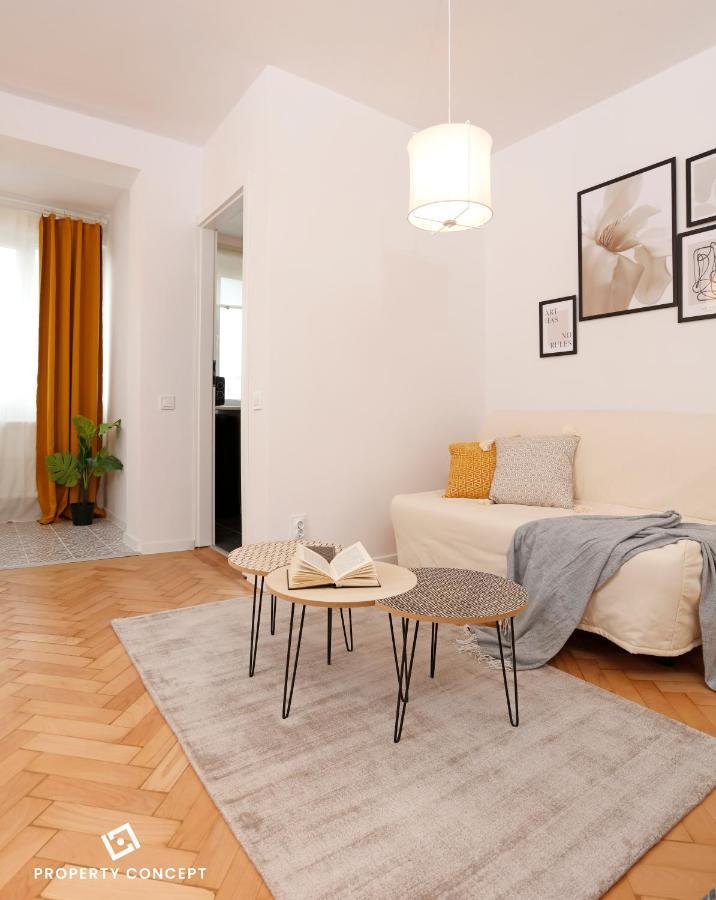 Chic Scandinavian Style Studio Apartment Bucharest Luaran gambar
