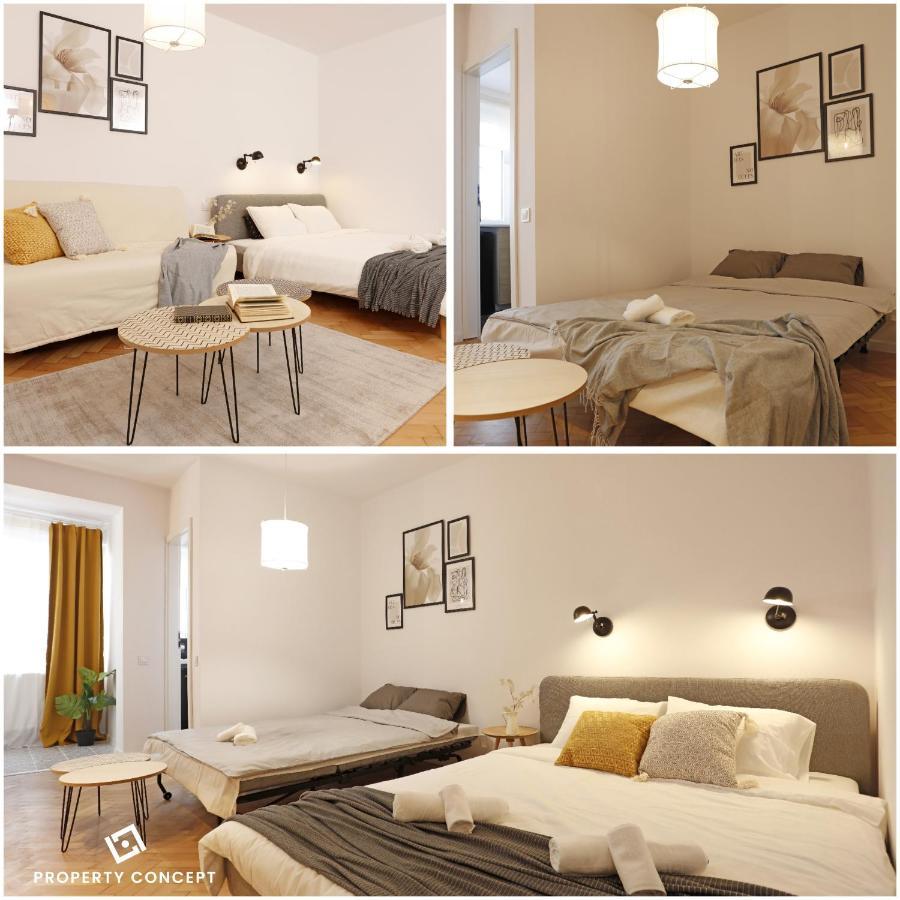 Chic Scandinavian Style Studio Apartment Bucharest Luaran gambar
